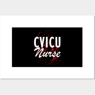 Cardiovascular ICU Nurse - CVICU Nurse w Posters and Art